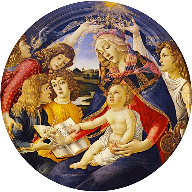 Sandro Botticelli, 'Madonna of the Magnificat', 1481