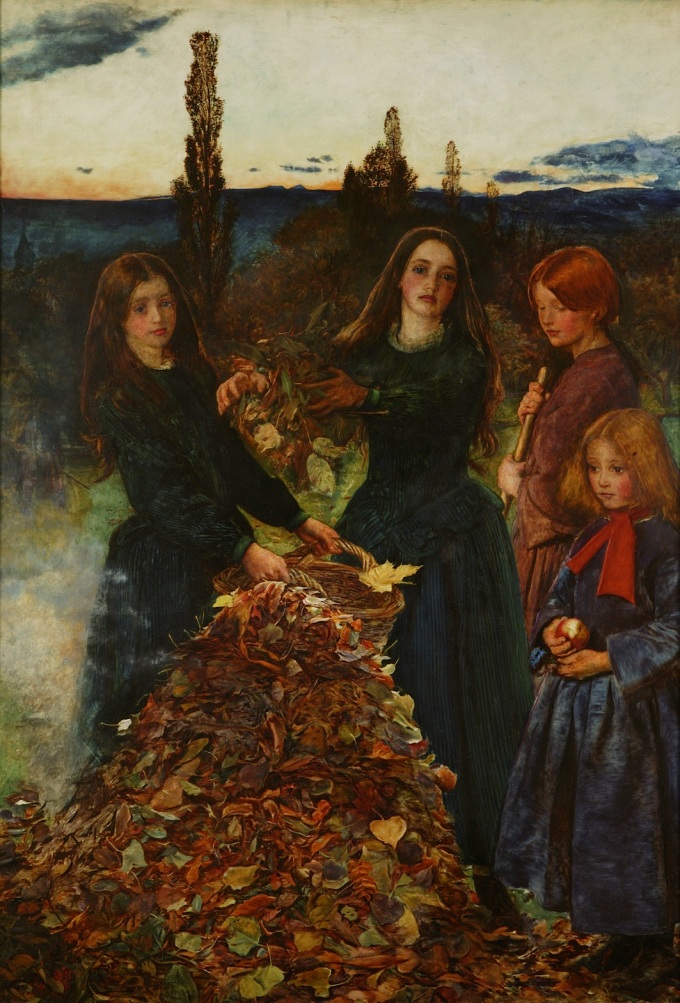 John Everett Millais, 'Autumn Leaves', 1855-56