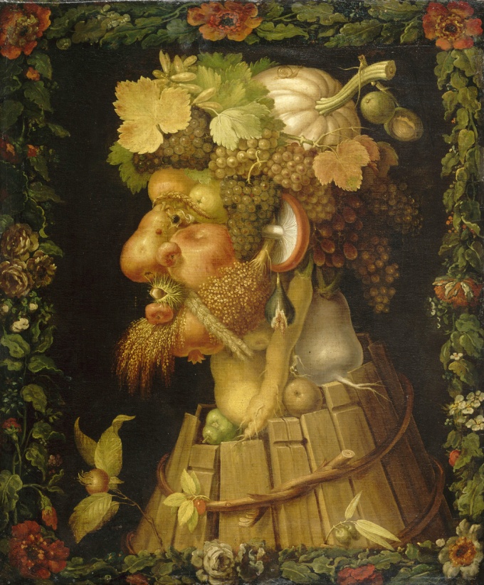 Guiseppe Arcimboldo, 'Autumn', 1573